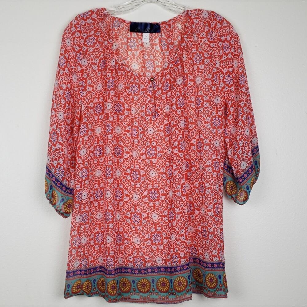 Blue Rain | Long Sleeve Blouse